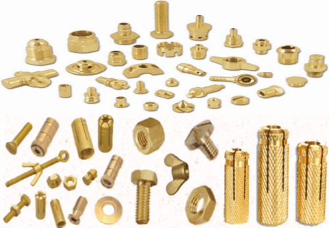 Brass Parts Components Bronze Aluminium Bronze Components as per OEM requirements